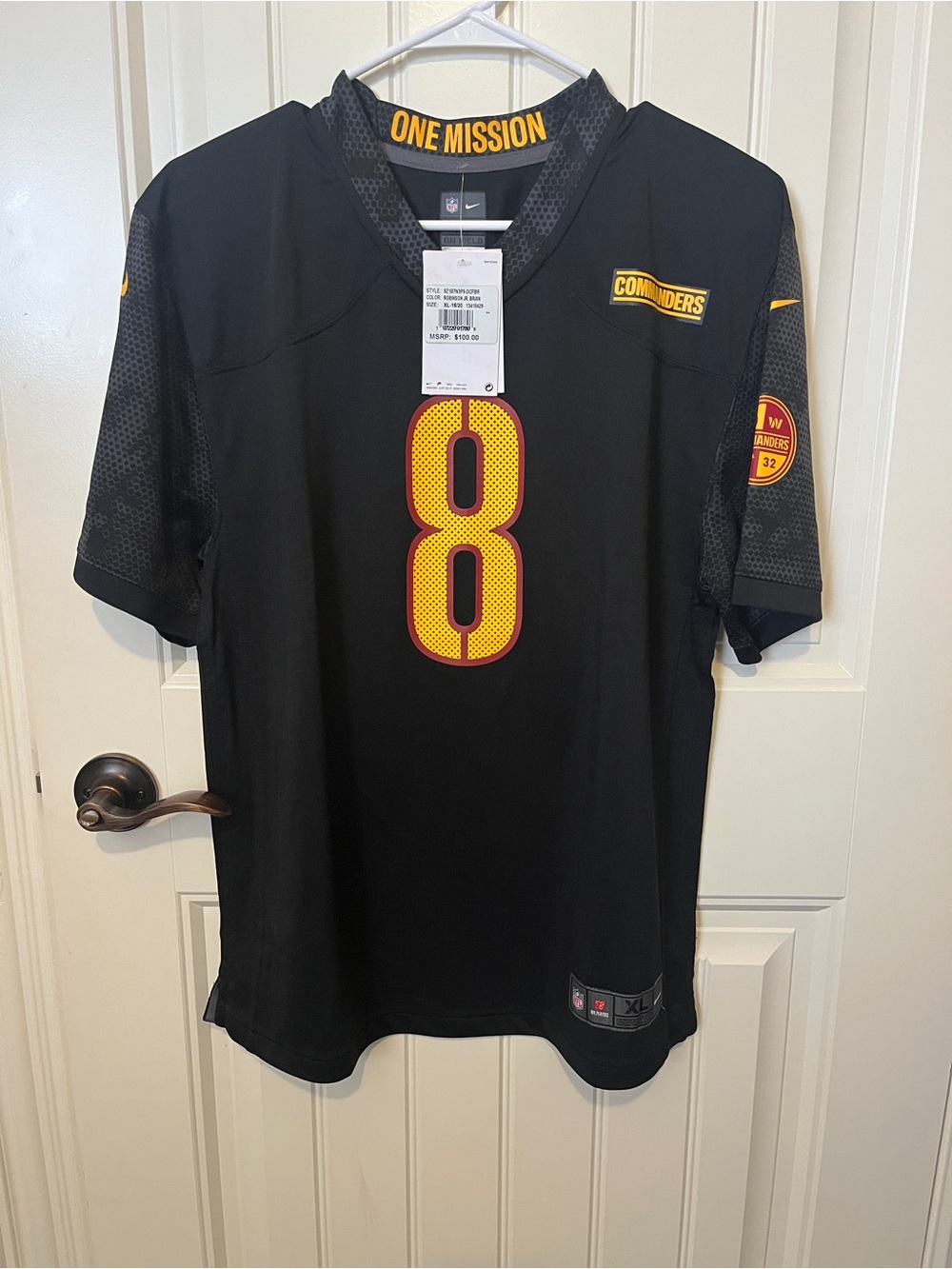 Nike NFL Commanders Jersey - Robinson Jr. #8